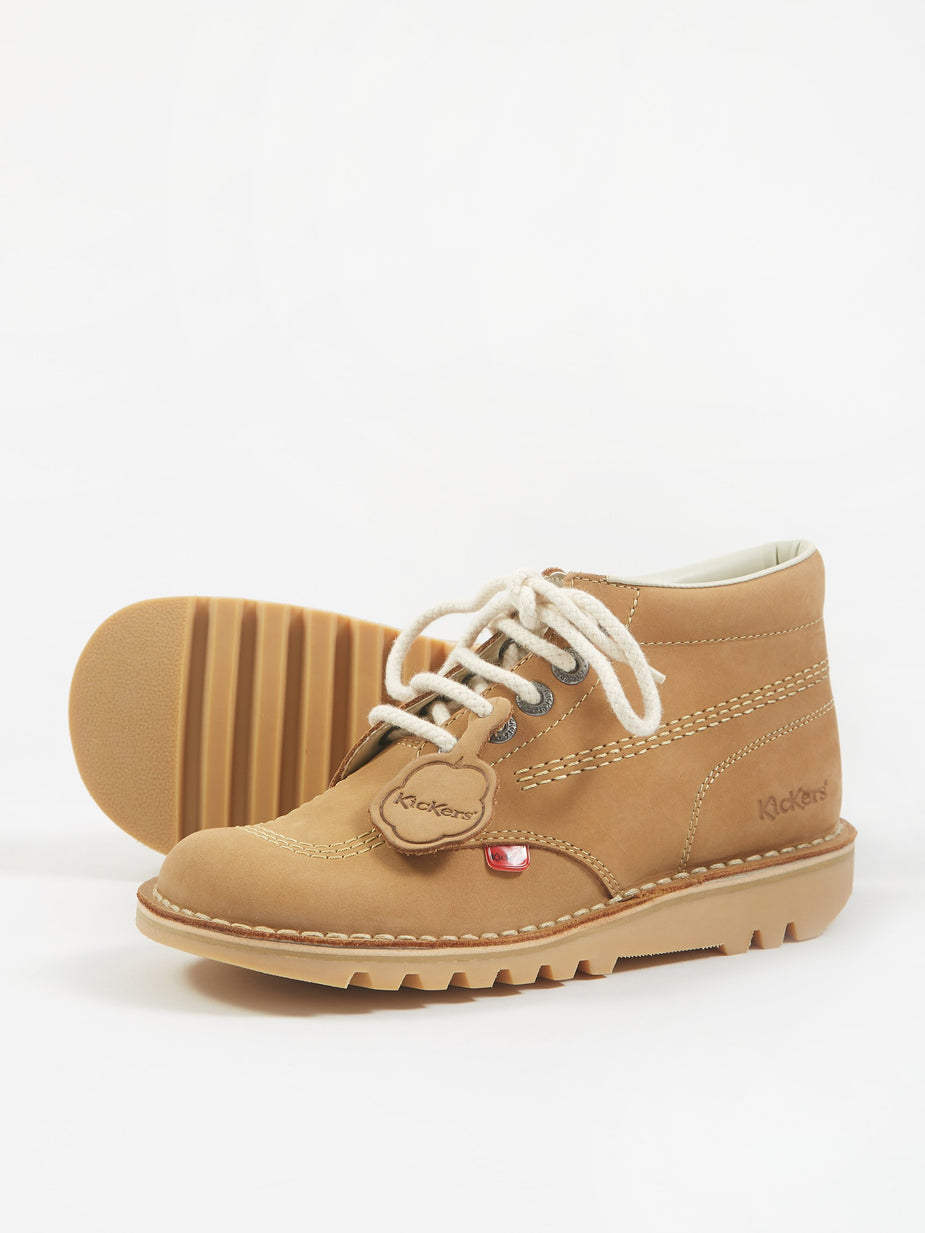 Kickers Kickers Kick Hi - Tan Nanuck - Orange