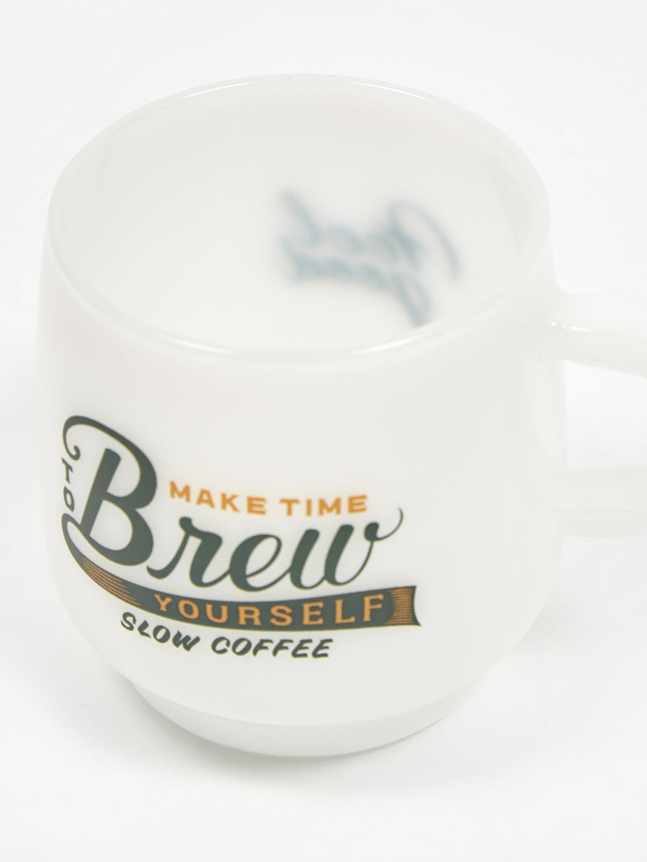Kinto Kinto SCS Sign Paint Mug 340ml - Brew - White