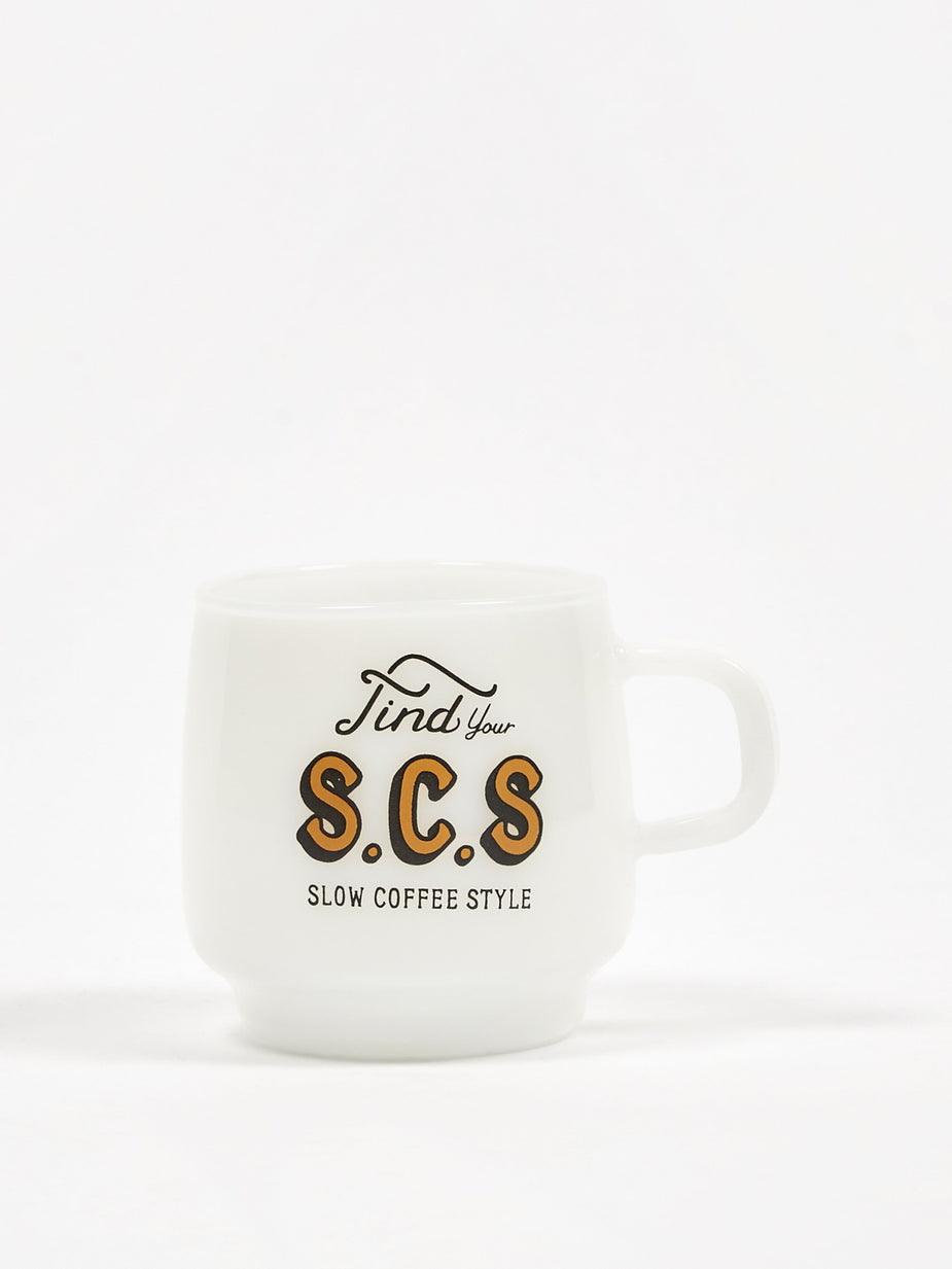Kinto Kinto SCS Sign Paint Mug 340ml - Find - White