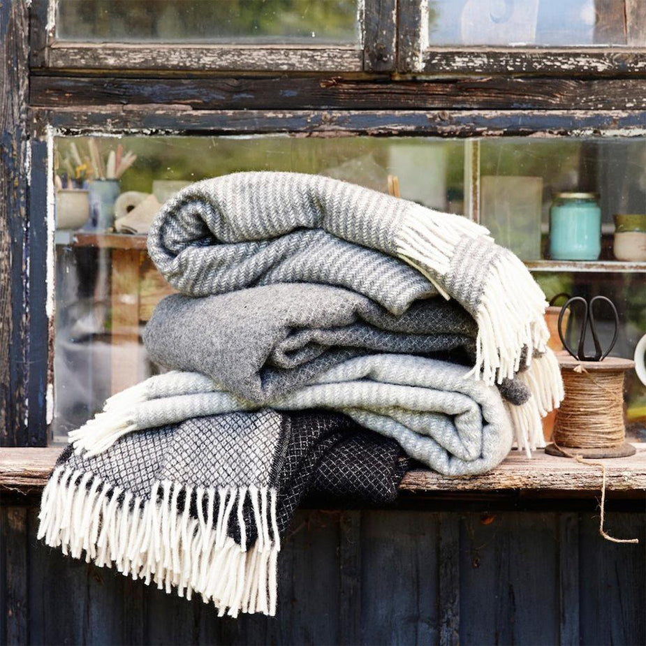 Klippan Klippan Inez Throw 130x200cm - Grey - Other