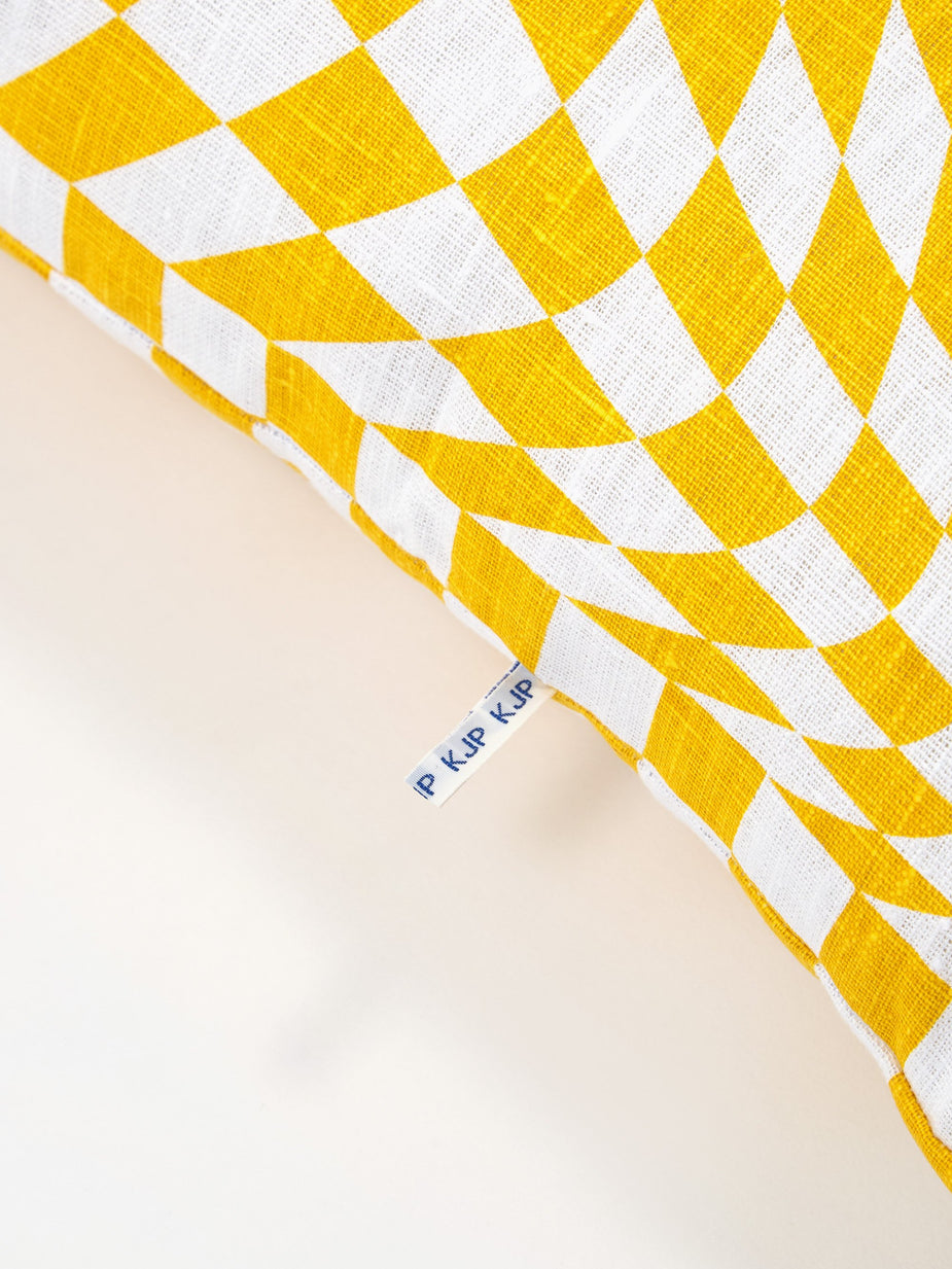 KJP KJP Agnes Cushion Cover - Mustard - Yellow