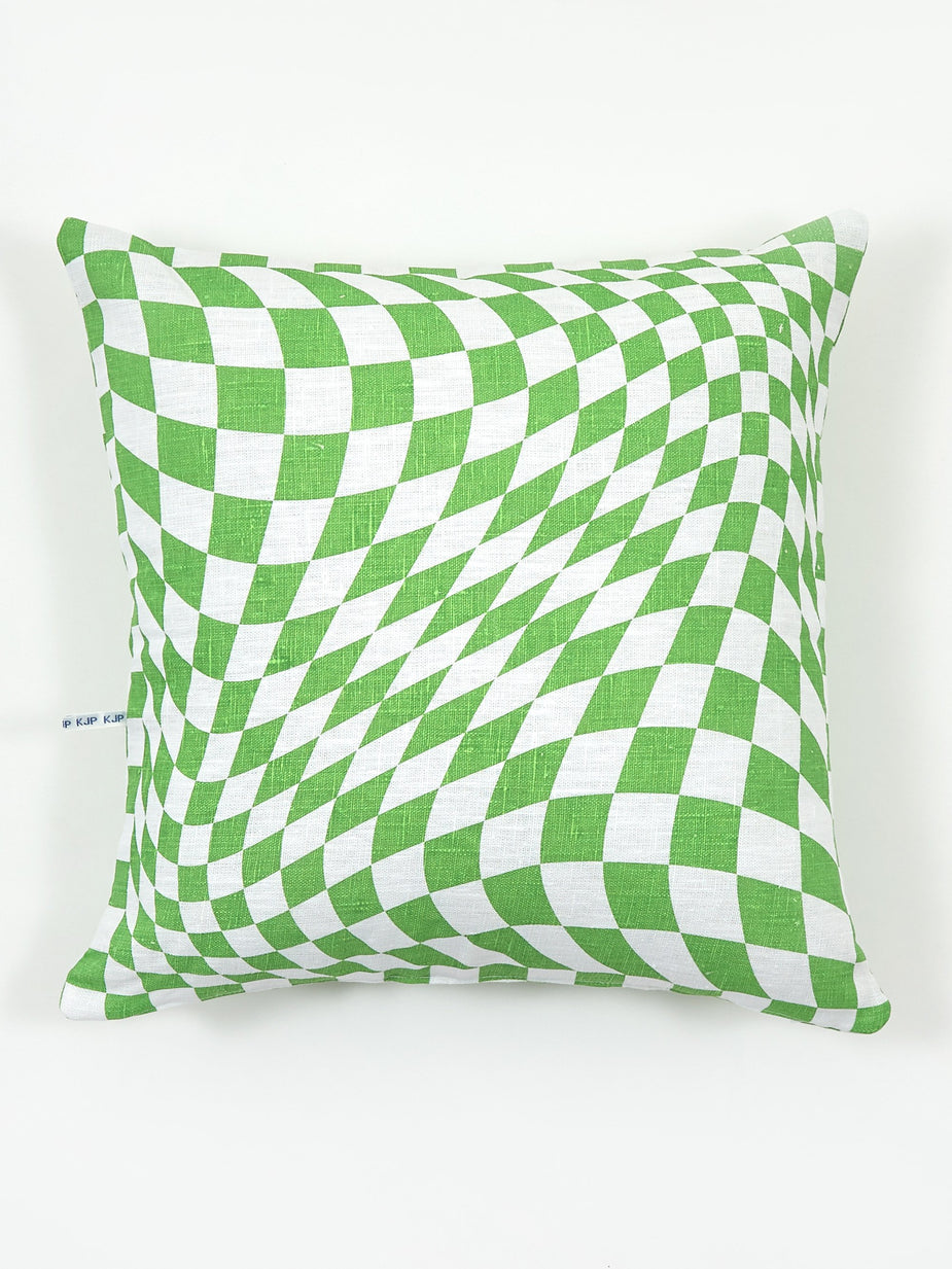 KJP KJP Agnes Cushion - Spring Green - Green