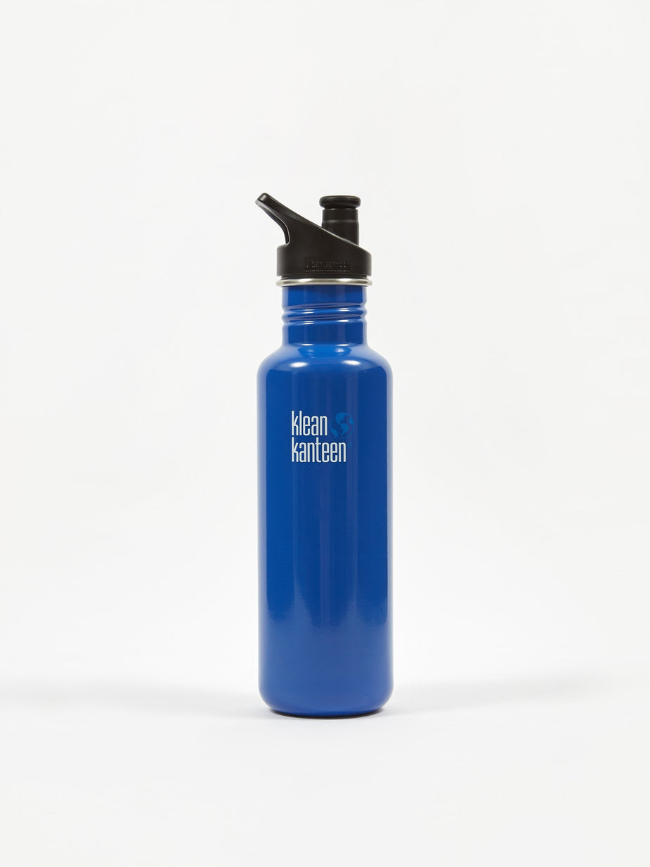 Klean Kanteen Klean Kanteen Classic Sport Cap 800ml - Coastal Waters - Blue