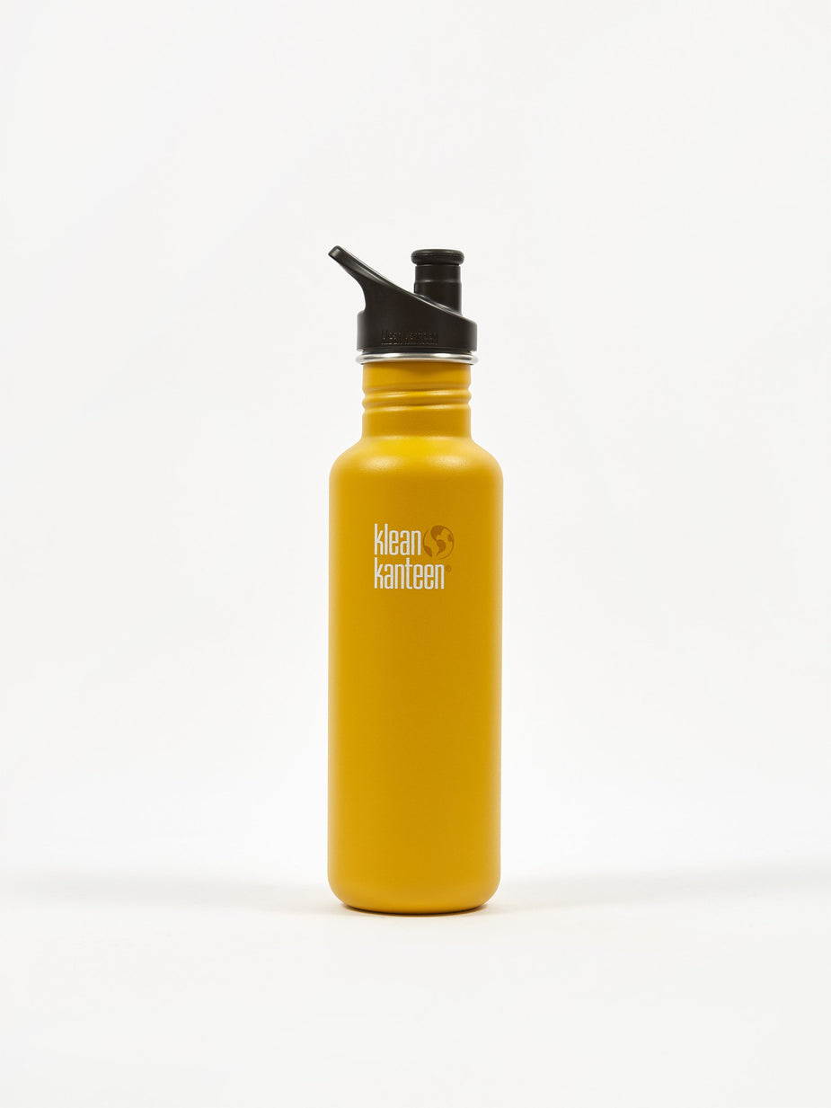 Klean Kanteen Klean Kanteen Classic Sport Cap 800ml - Lemon Curry - Yellow