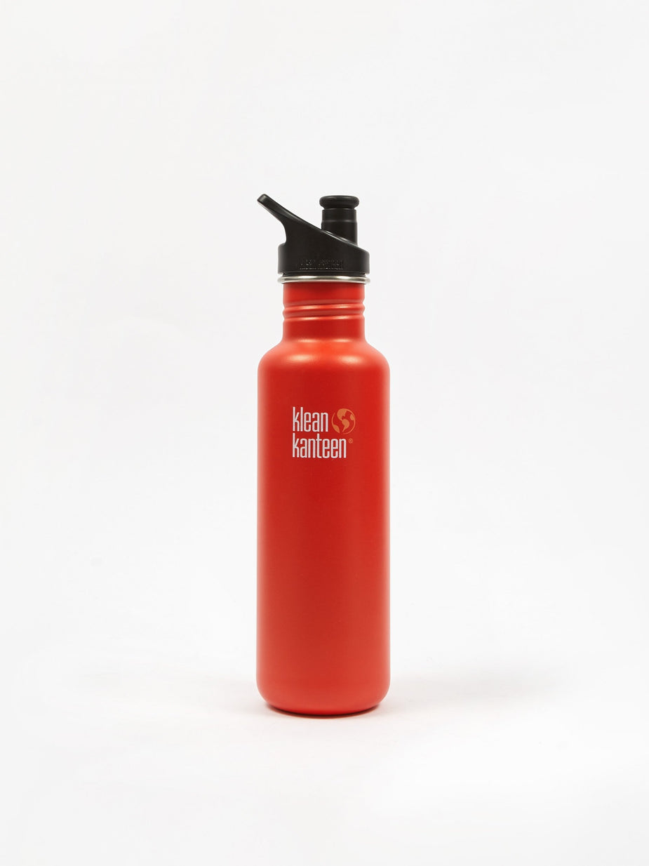 Klean Kanteen Klean Kanteen Classic Sport Cap 800ml - Mineral Red - Red