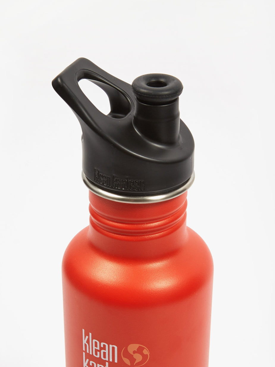 Klean Kanteen Klean Kanteen Classic Sport Cap 800ml - Mineral Red - Red