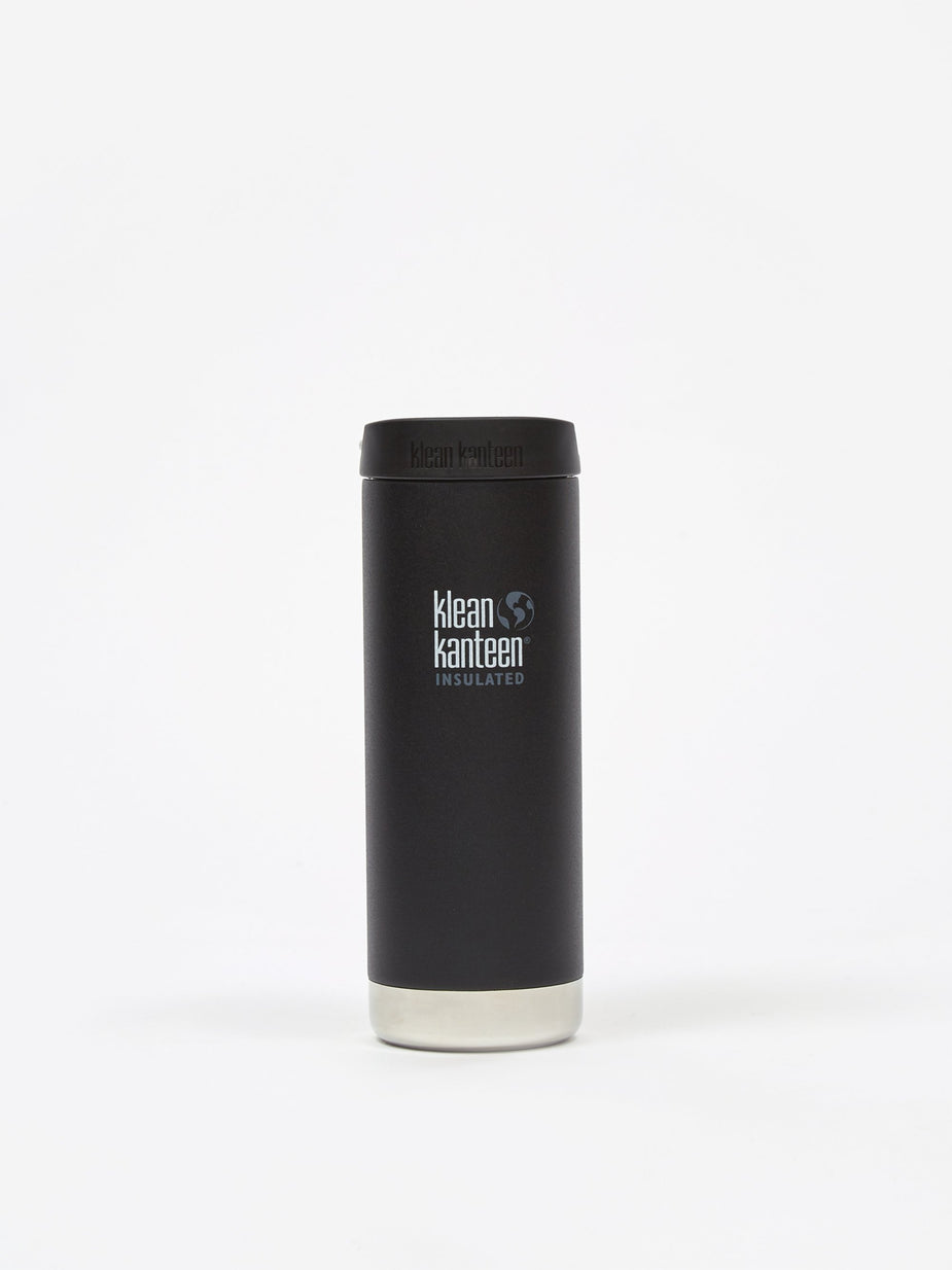 Klean Kanteen Klean Kanteen Insulated TKWide Bottle 16oz - Shale Black - Black