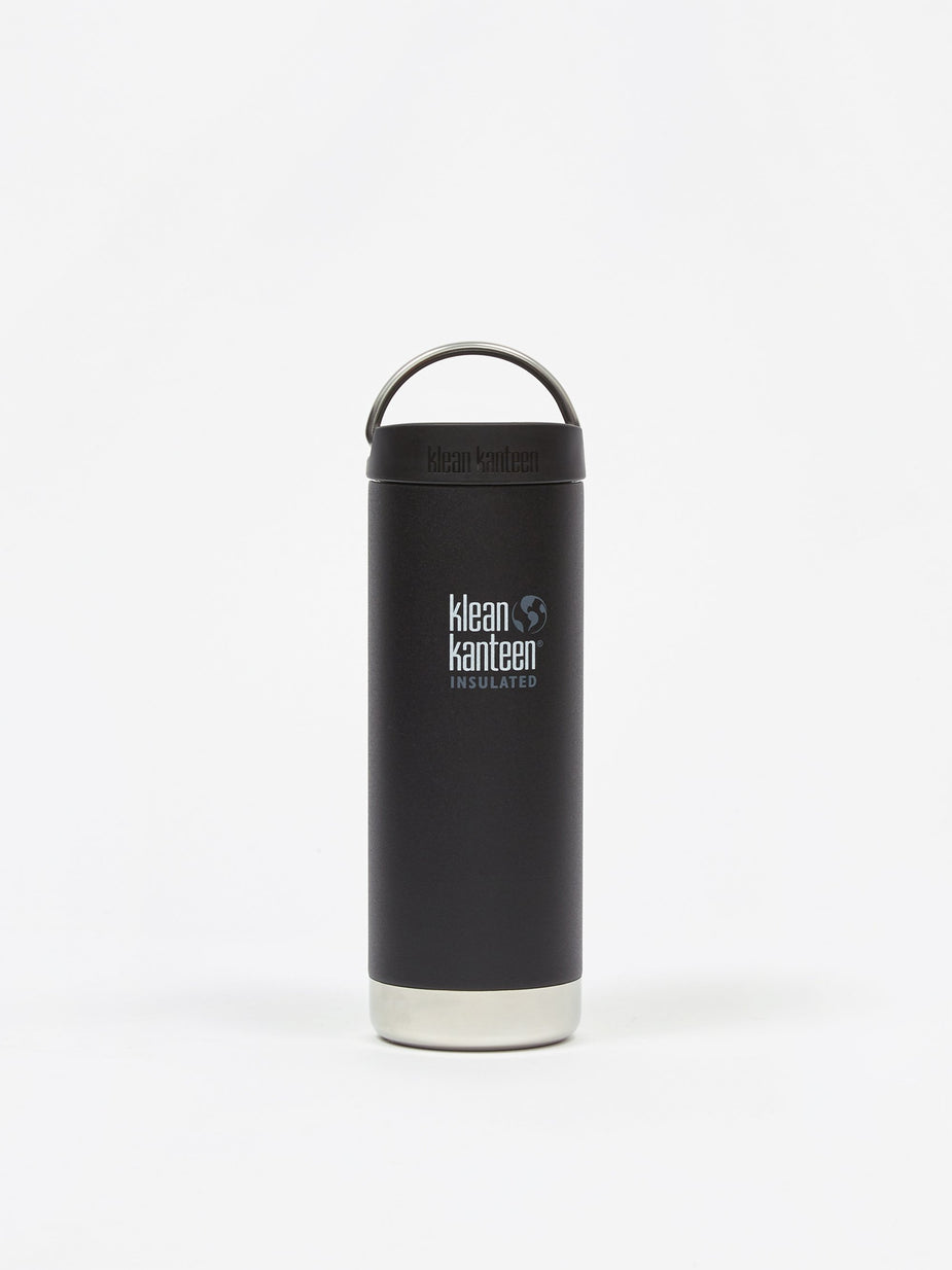 Klean Kanteen Klean Kanteen Insulated TKWide Bottle 16oz - Shale Black - Black