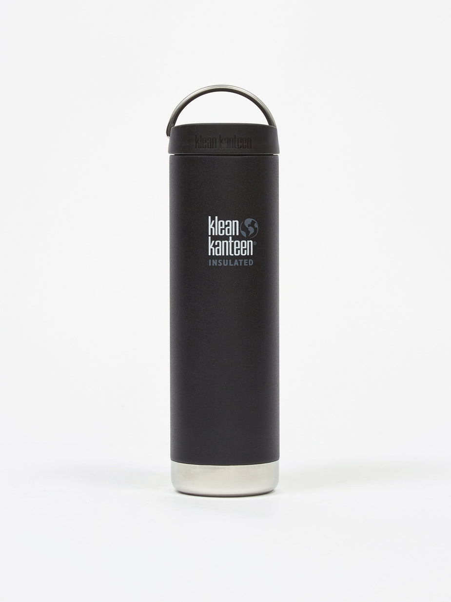 Klean Kanteen Klean Kanteen Insulated TKWide Bottle 20oz - Shale Black - Black