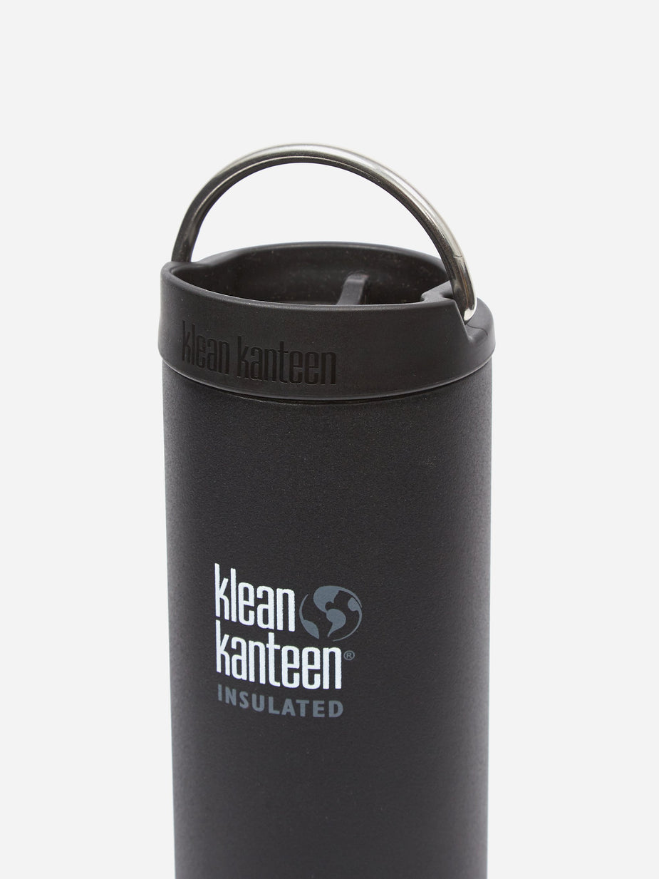 Klean Kanteen Klean Kanteen Insulated TKWide Bottle 20oz - Shale Black - Black