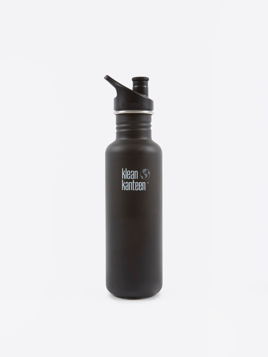 Klean Kanteen Klean Kanteen Classic Sport Cap 800ml - Shale Black - Black