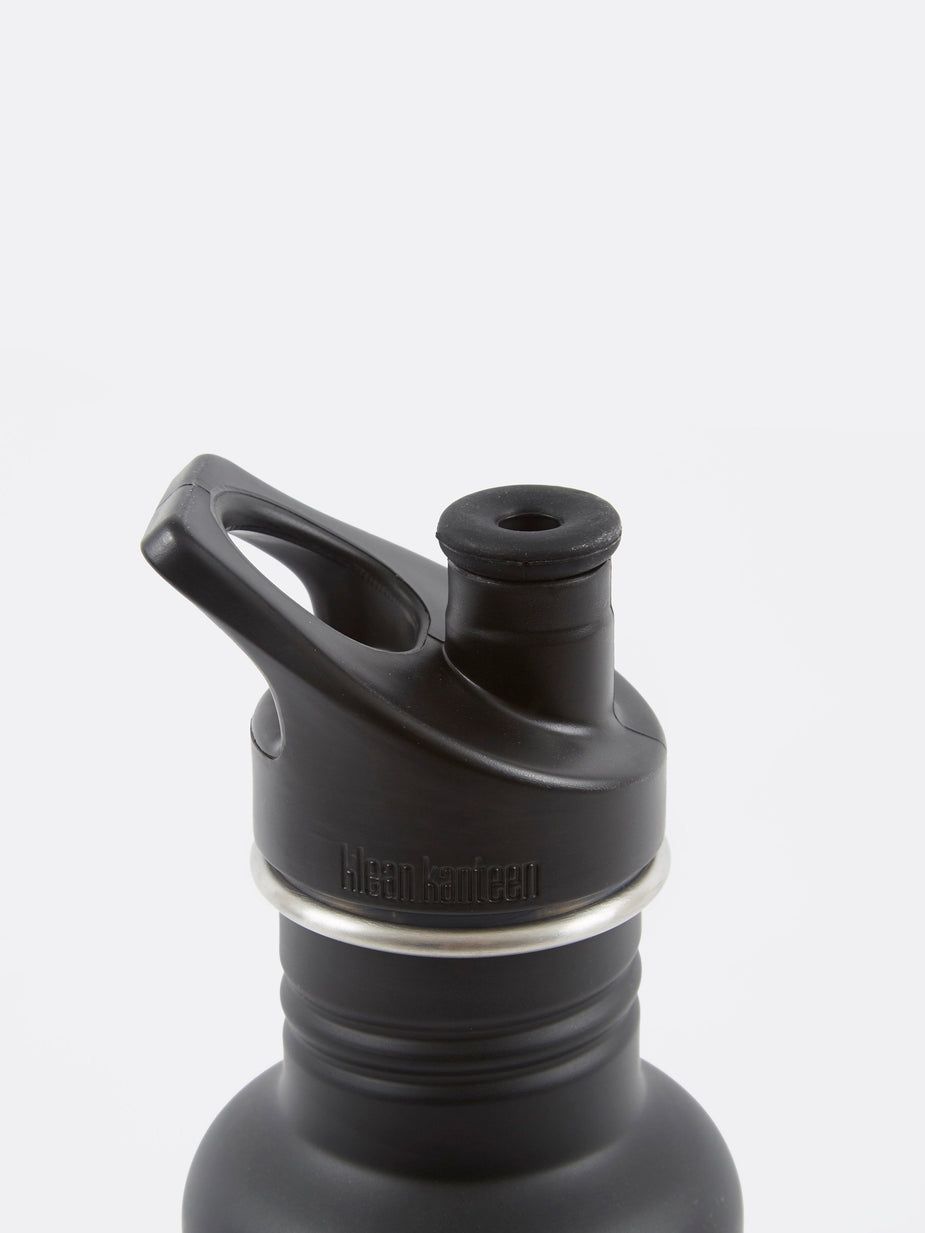 Klean Kanteen Klean Kanteen Classic Sport Cap 800ml - Shale Black - Black
