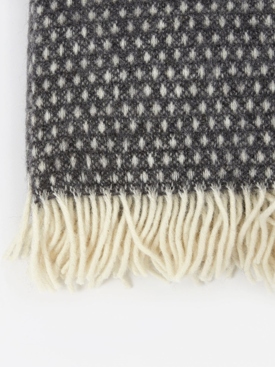 Klippan Klippan Knut Throw 130x200cm - Dark Grey - Grey