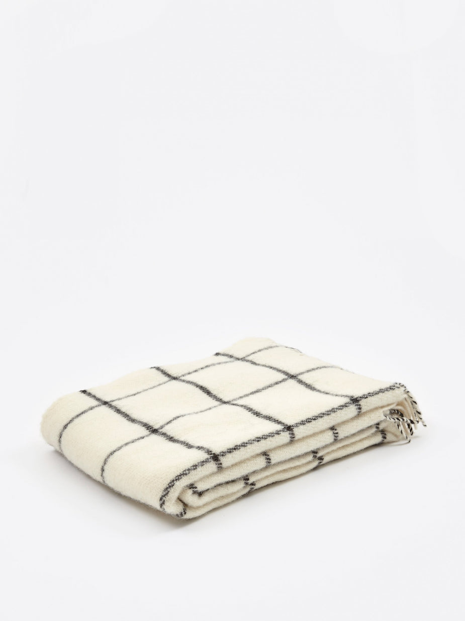 Klippan Klippan Vinga Throw 130x200cm - White - White