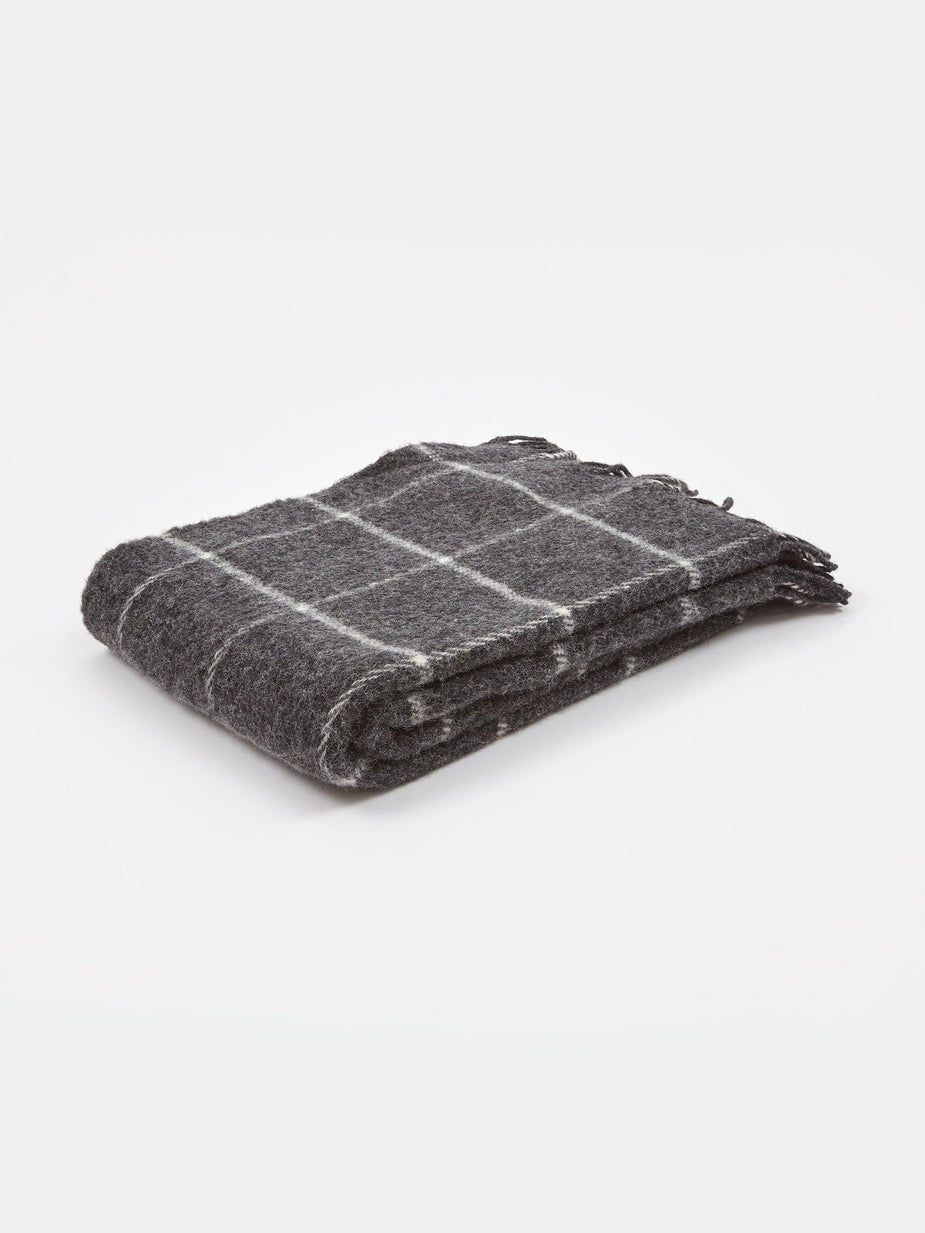 Klippan Klippan Vinga Throw 130x200cm - Dark Grey - Other