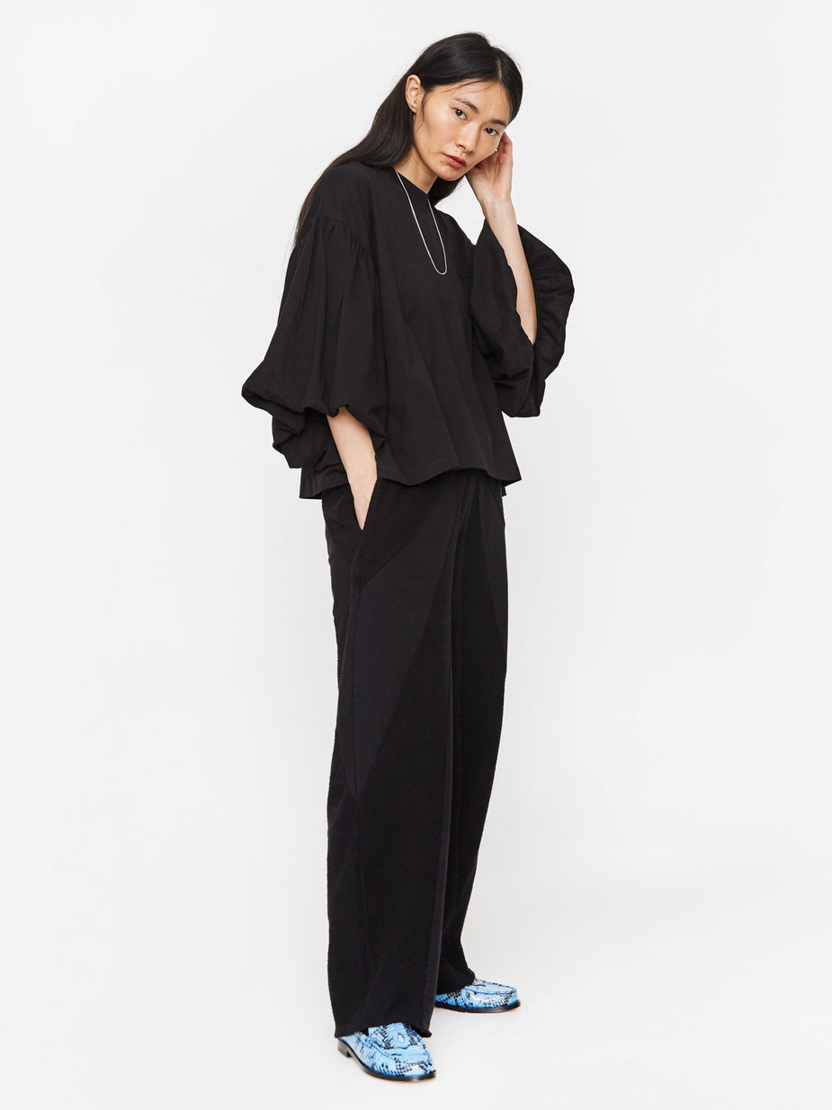 Kowtow Kowtow Balloon Sleeve T-Shirt - Black - Black