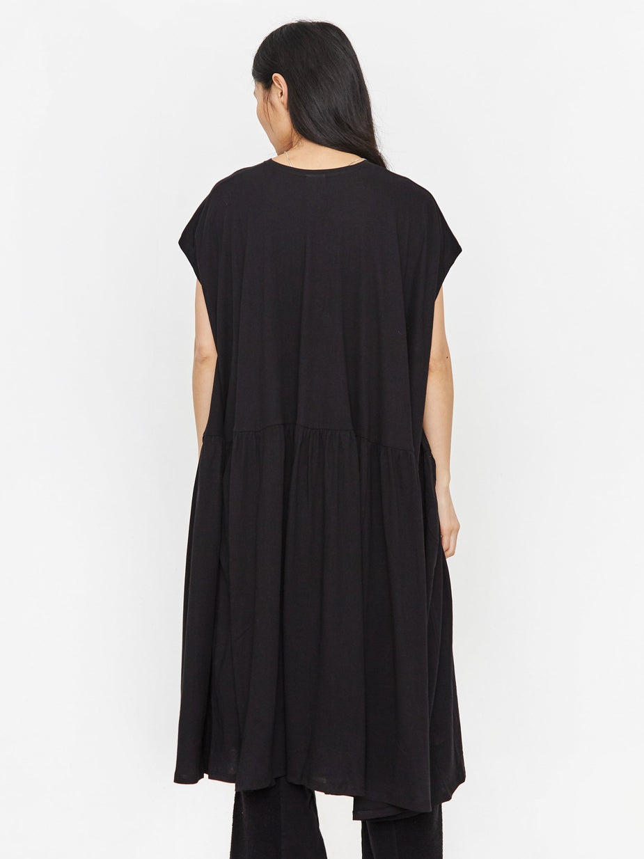 Kowtow Kowtow Gather Dress - Black - Black