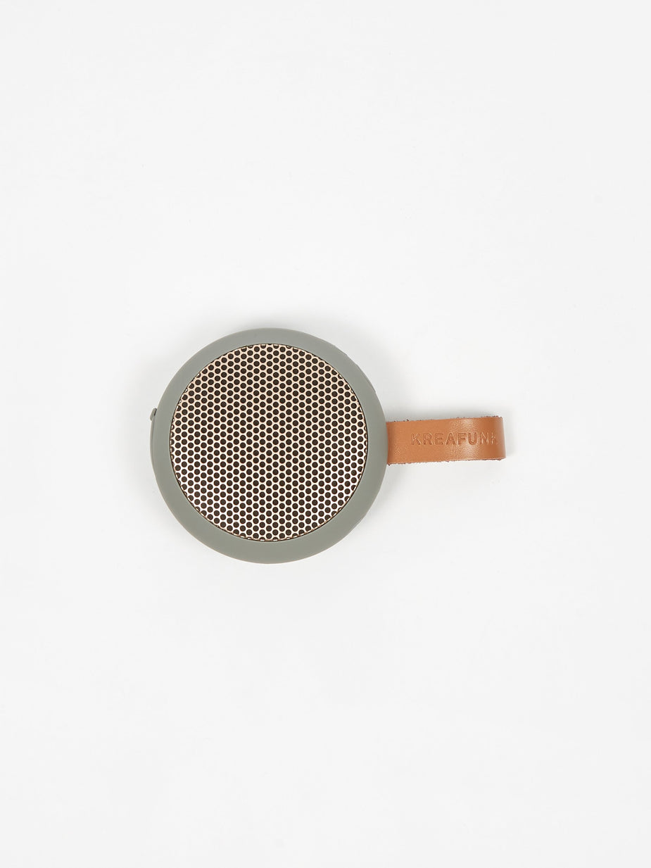 Kreafunk Kreafunk aGO Bluetooth Speaker - Cool Grey/Rose Gold - Gold
