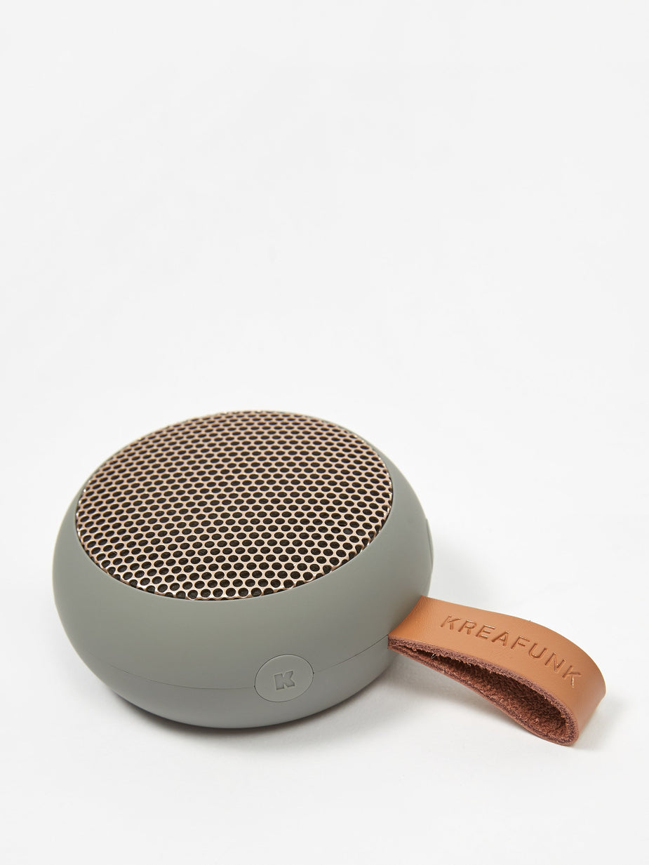 Kreafunk Kreafunk aGO Bluetooth Speaker - Cool Grey/Rose Gold - Gold