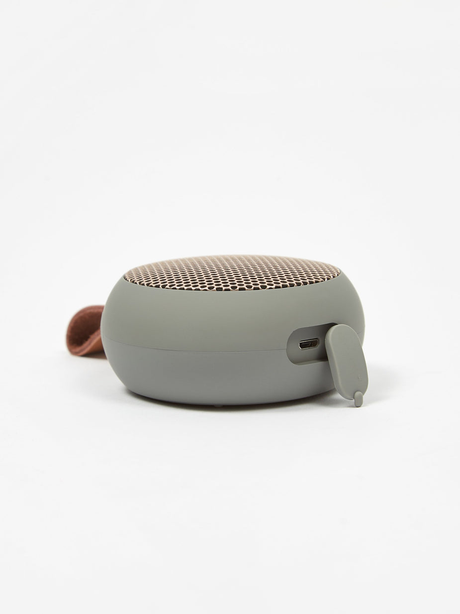 Kreafunk Kreafunk aGO Bluetooth Speaker - Cool Grey/Rose Gold - Gold