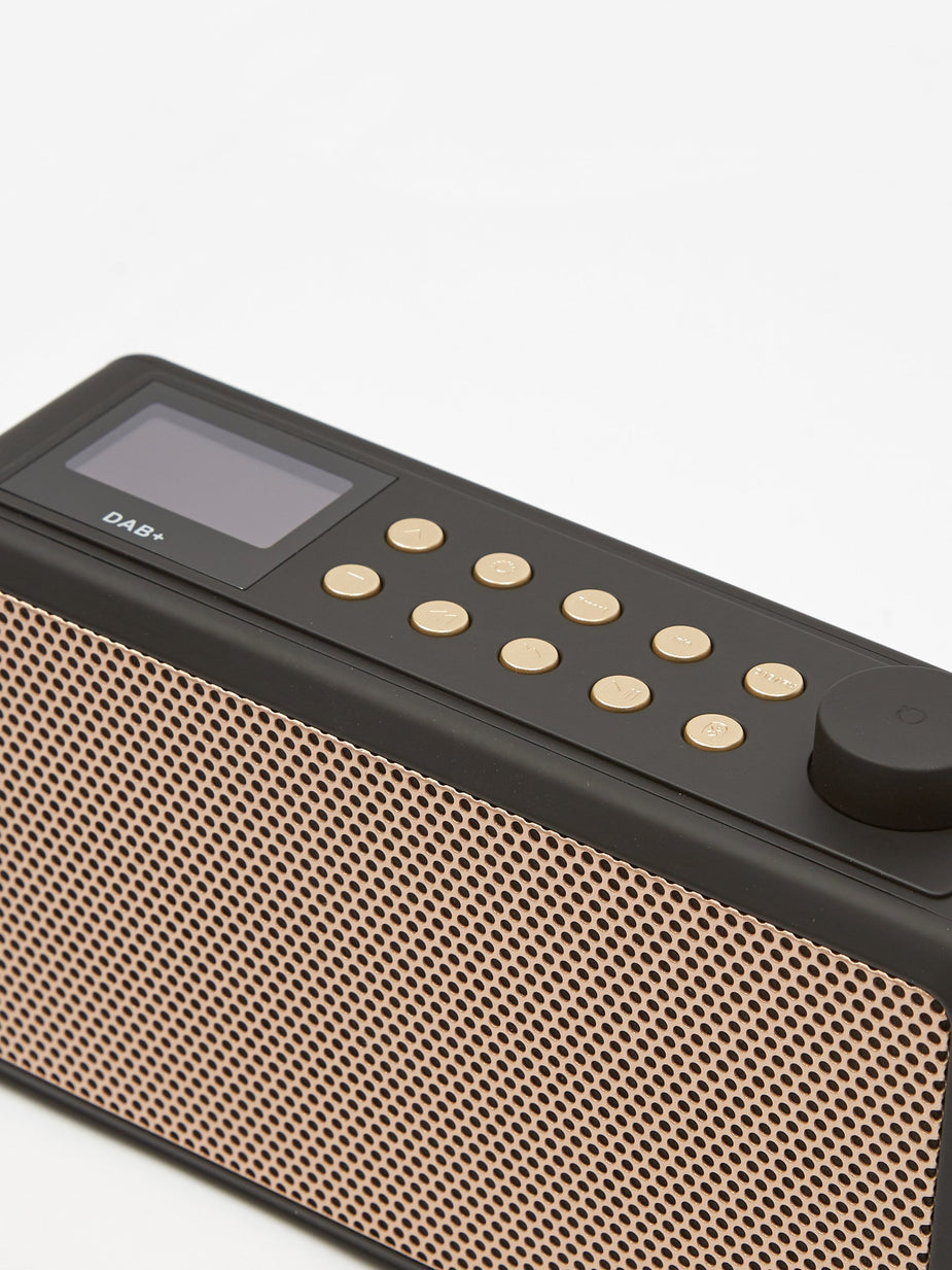 Kreafunk Kreafunk tRADIO DAB+ Radio - Black - Black