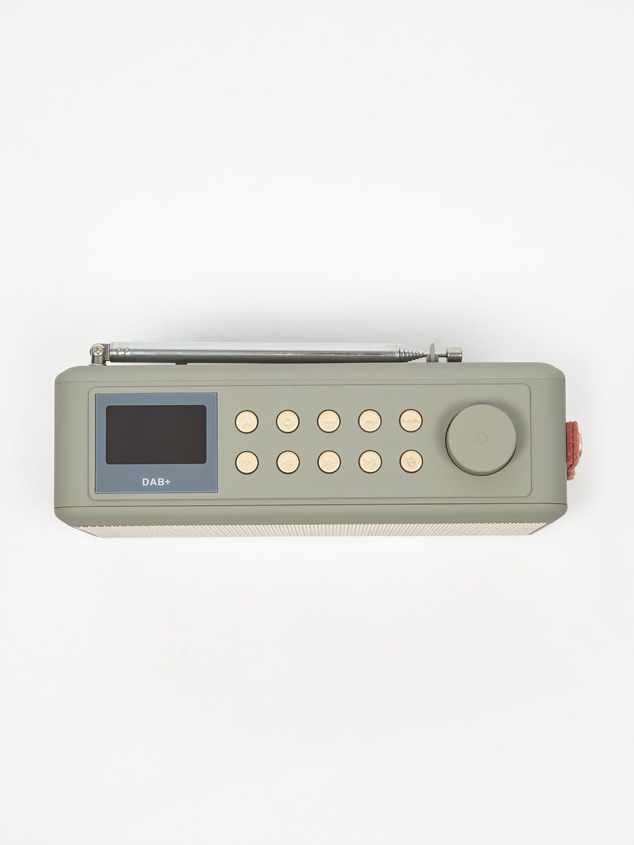 Kreafunk Kreafunk tRADIO DAB+ Radio - Cool Grey - Grey