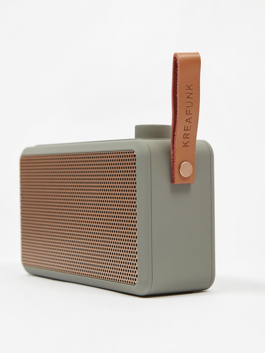 Kreafunk Kreafunk tRADIO DAB+ Radio - Cool Grey - Grey