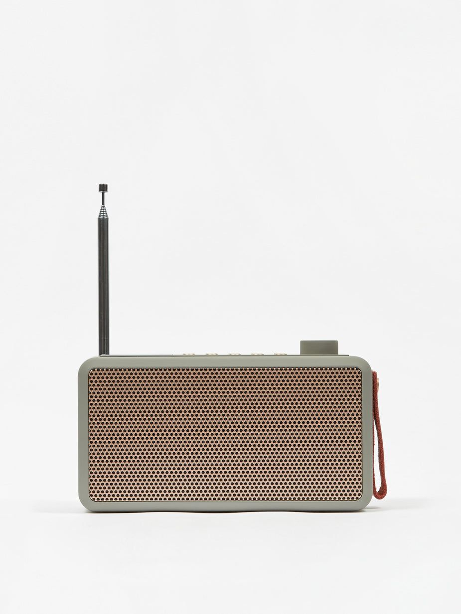 Kreafunk Kreafunk tRADIO DAB+ Radio - Cool Grey - Grey