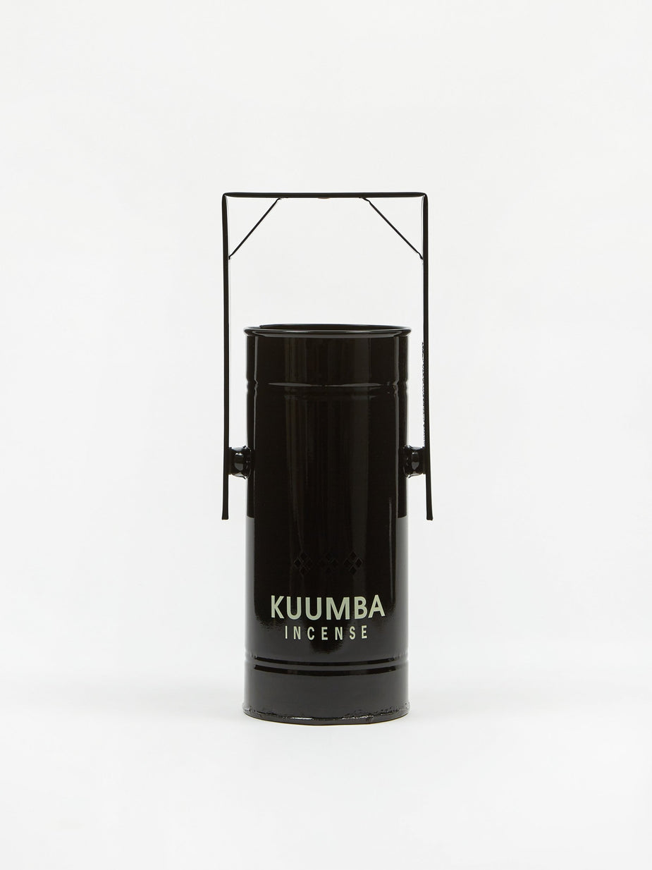 Kuumba Kuumba Metal Can Incense Burner - Black/Natural - Other