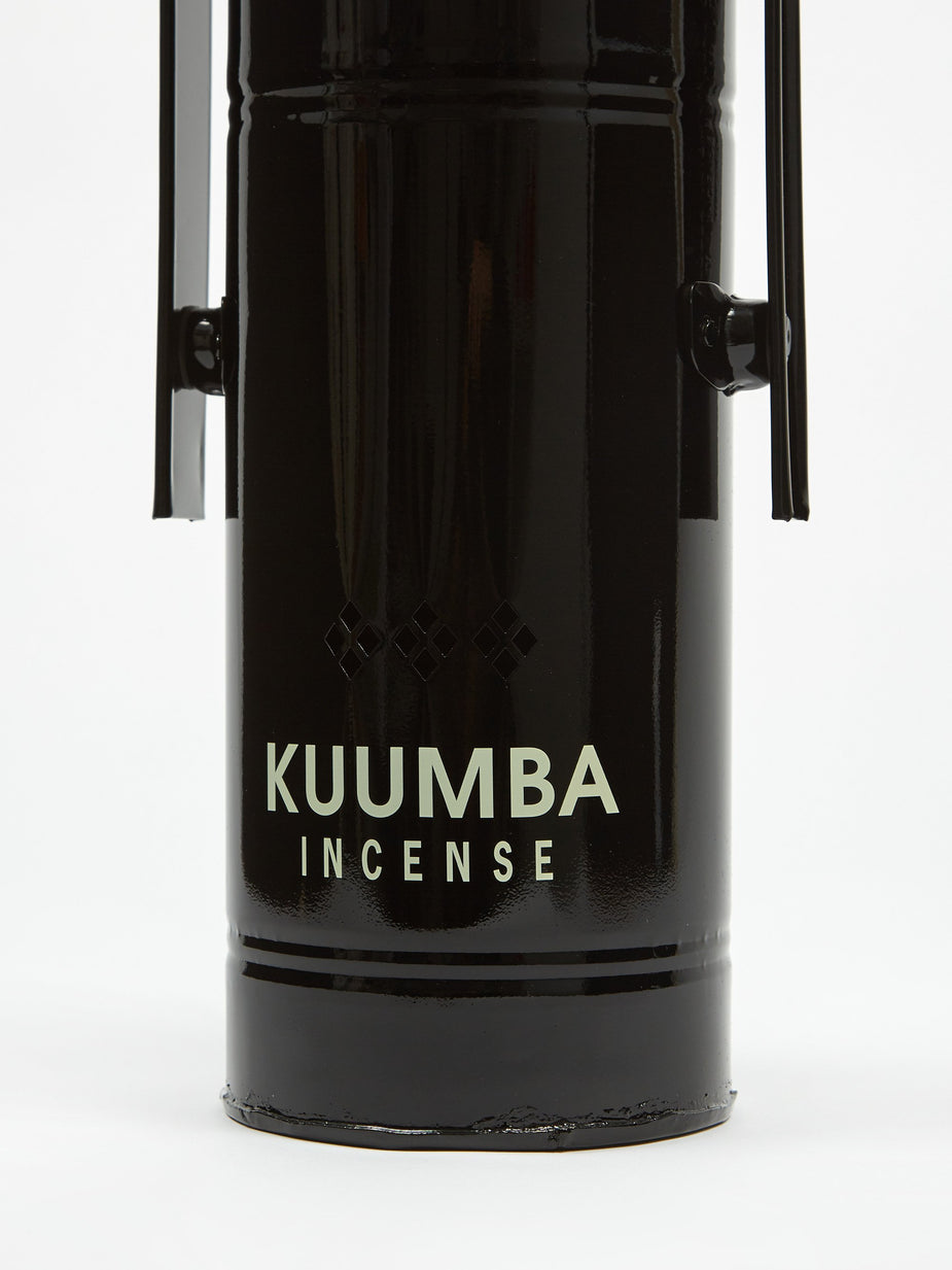 Kuumba Kuumba Metal Can Incense Burner - Black/Natural - Other