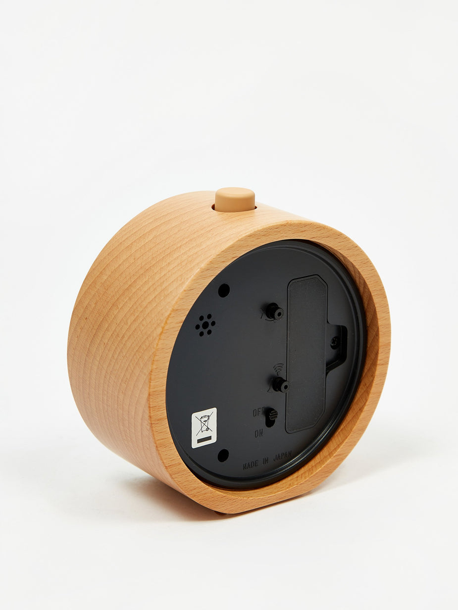 Lemnos Lemnos Riki Alarm Clock - Natural - Neutrals