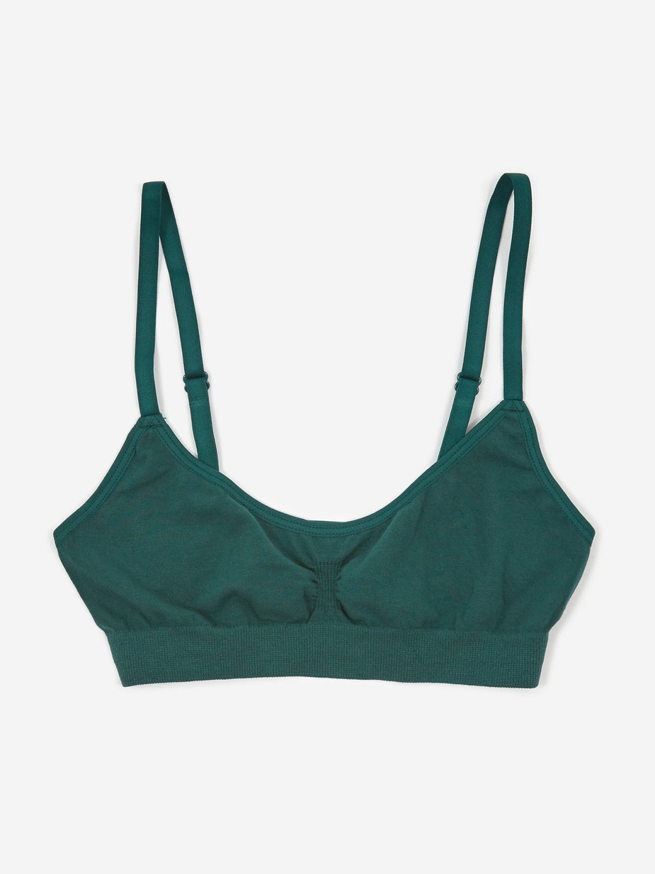 Les Girls Les Boys Les Girl Les Boy Super Soft Bra - Forest - Green