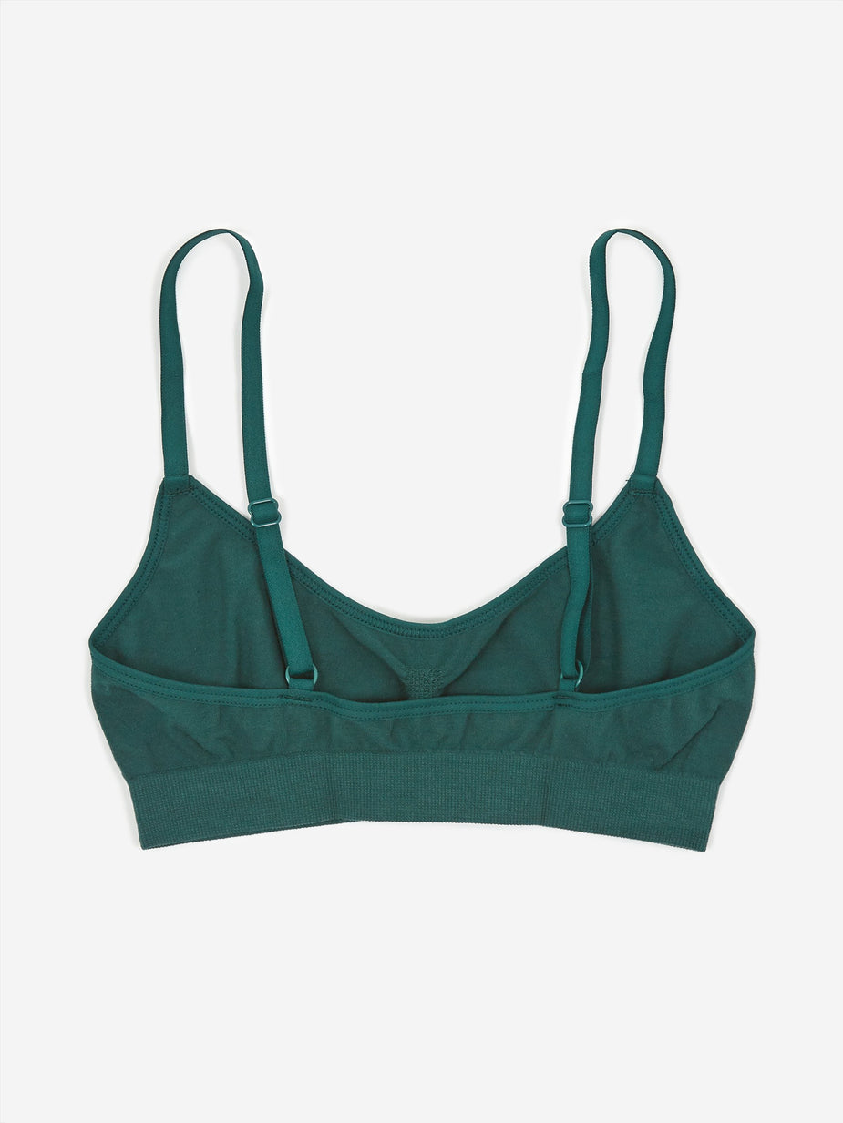 Les Girls Les Boys Les Girl Les Boy Super Soft Bra - Forest - Green