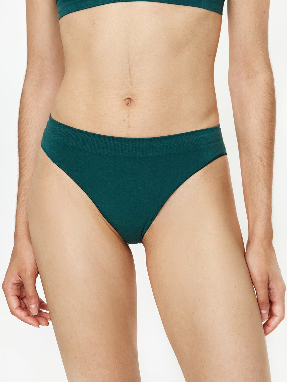 Les Girls Les Boys Les Girl Les Boy Super Soft Brief - Forest - Green