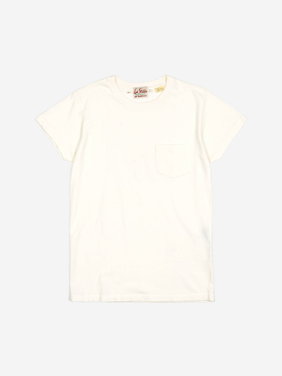 Levis Vintage Clothing Levi's Vintage Clothing LVC 1950's Sportswear T-Shirt - White - White