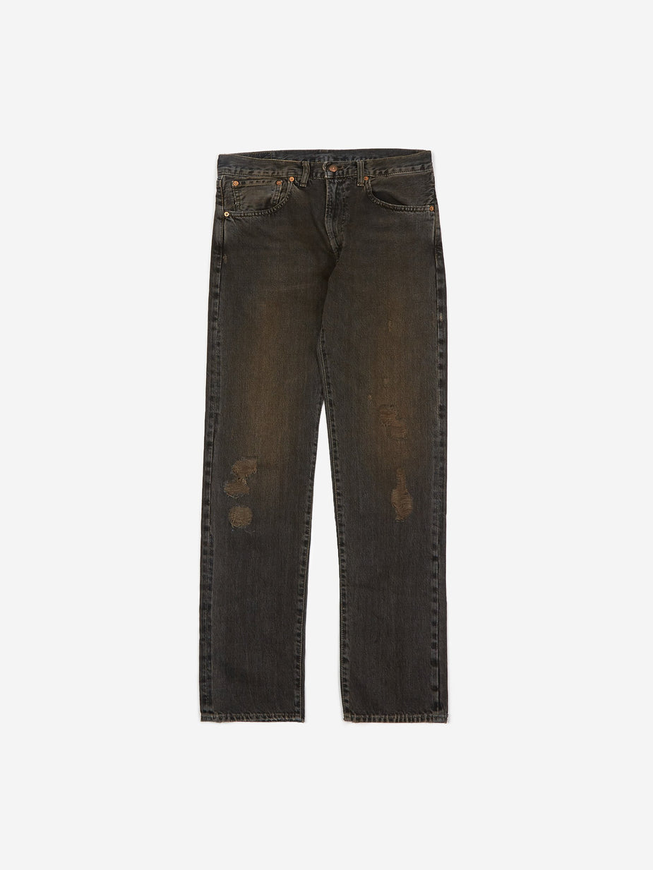 Levis Vintage Clothing Levis Vintage Clothing 1961 551Z Jean - Black Crow - Black