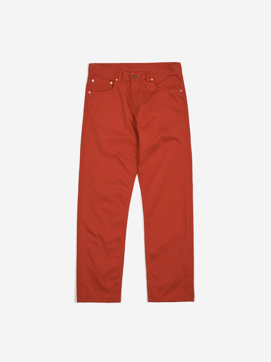 Levis Vintage Clothing Levis Vintage Clothing 5 Pocket Sateen Trouser - Rooibus Tea - Other