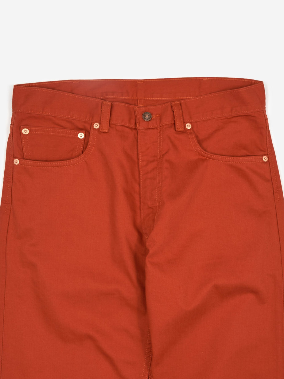 Levis Vintage Clothing Levis Vintage Clothing 5 Pocket Sateen Trouser - Rooibus Tea - Other