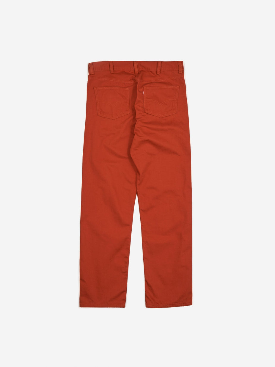 Levis Vintage Clothing Levis Vintage Clothing 5 Pocket Sateen Trouser - Rooibus Tea - Other
