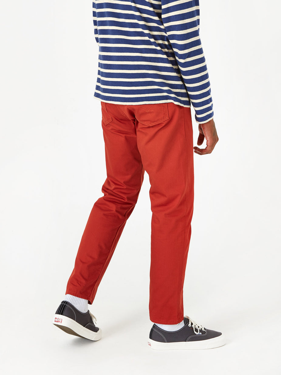 Levis Vintage Clothing Levis Vintage Clothing 5 Pocket Sateen Trouser - Rooibus Tea - Other