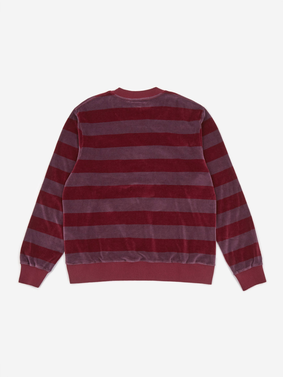 Levis Vintage Clothing Levis Vintage Clothing 1960's Velour Crewneck Longsleeve T-Shirt - Tonal Purple - Purple