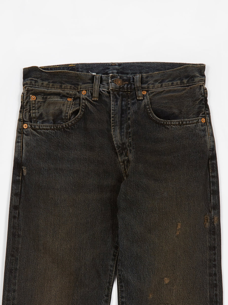 Levis Vintage Clothing Levis Vintage Clothing 1961 551Z Jean - Black Crow - Black