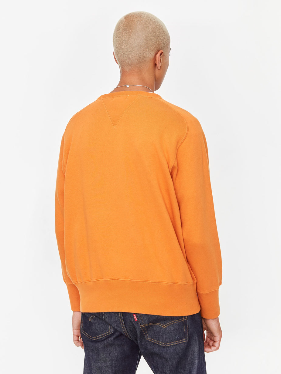 Levis Vintage Clothing Levis Vintage Clothing Bay Meadows Sweatshirt - Russet Orange - Orange