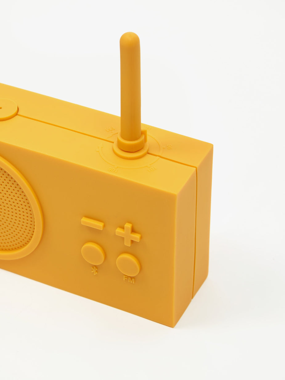 Lexon Lexon Tykho Wireless 3 FM Radio & Bluetooth Speaker - Yellow - Other