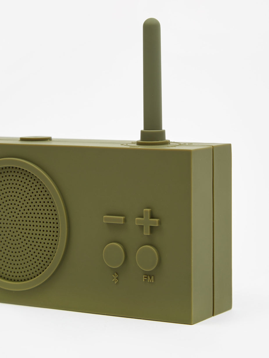 Lexon Lexon Tykho Wireless 3 FM Radio & Bluetooth Speaker - Khaki - Other