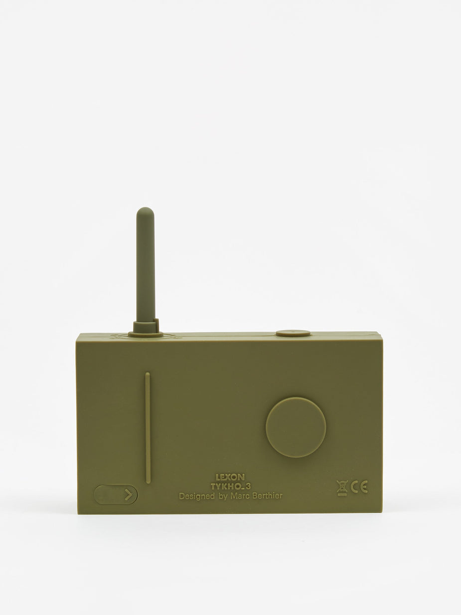 Lexon Lexon Tykho Wireless 3 FM Radio & Bluetooth Speaker - Khaki - Other