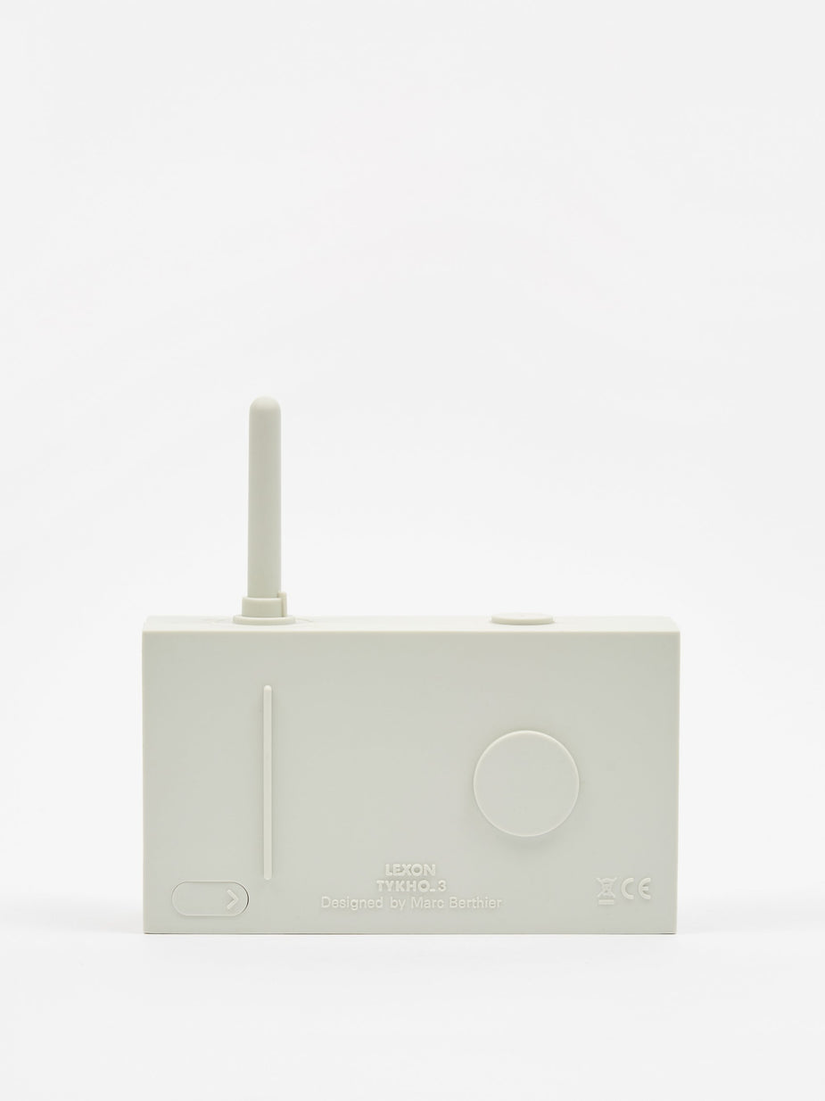 Lexon Lexon Tykho Wireless 3 FM Radio & Bluetooth Speaker - Off White - Other