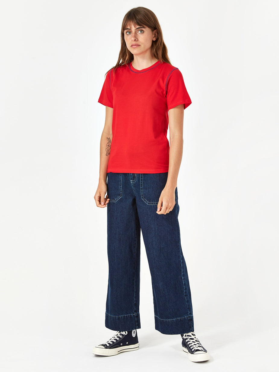 LF Markey LF Markey Basic T-Shirt - Red - Red