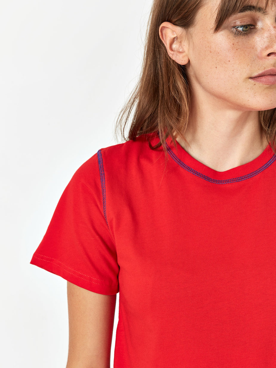 LF Markey LF Markey Basic T-Shirt - Red - Red