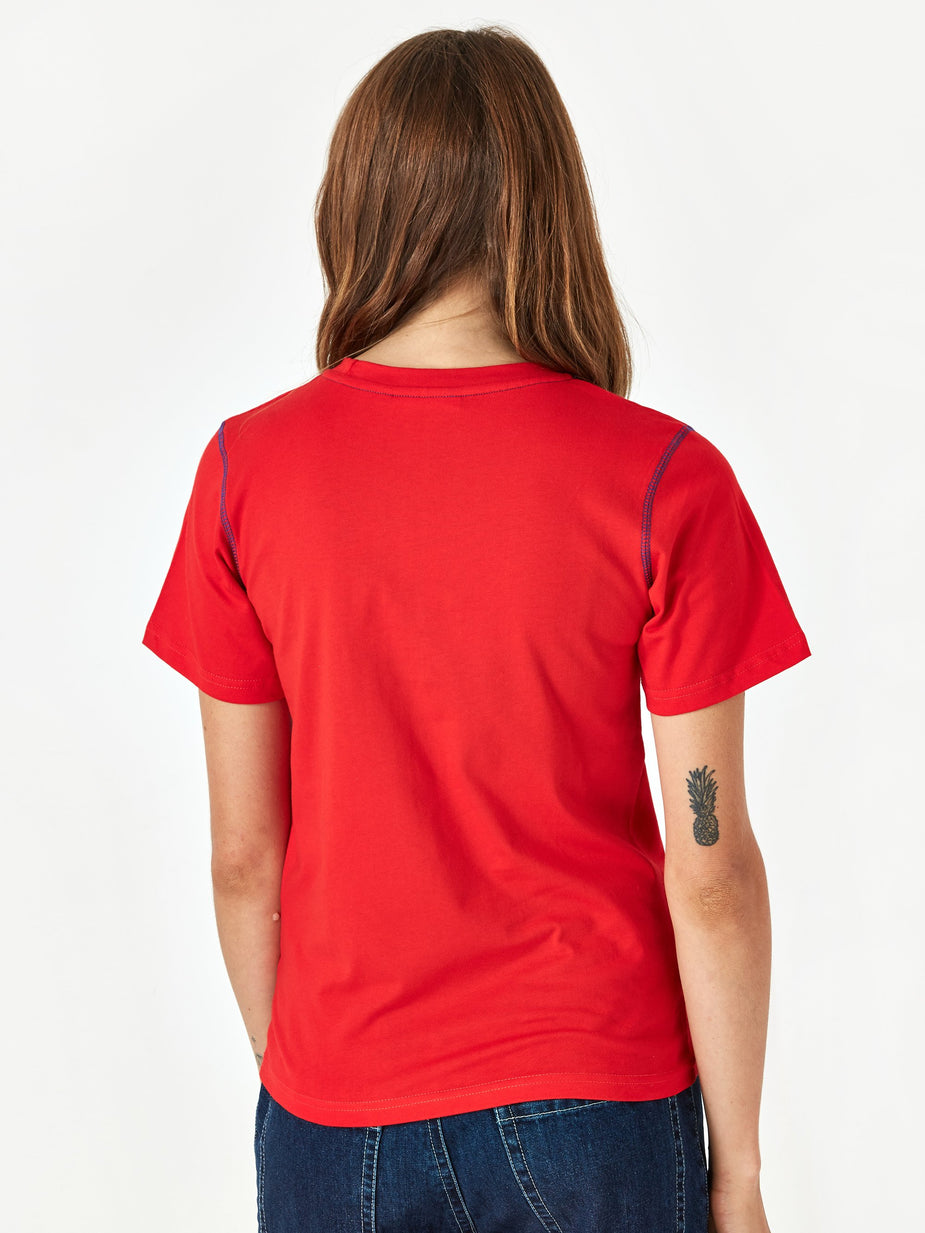LF Markey LF Markey Basic T-Shirt - Red - Red